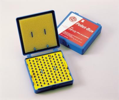 ahg Pellet-Box für Luftgewehrkugeln Blau
