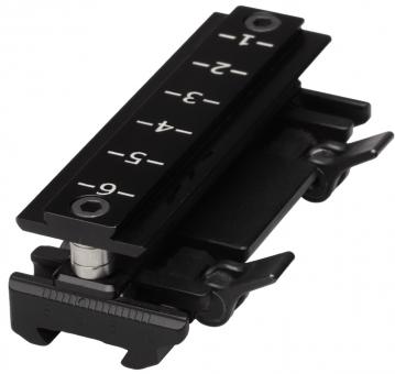 GE sight elevation 10-28 mm and 15 mm in side with fast clamp | rear sight only