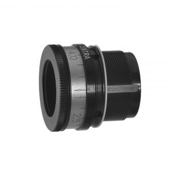 Centra adjustable glass aperture M22 1,6 | 2,3-4,3 | silver