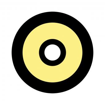 Centra Ringkorn Mod. Filter-Glasringkorn M18 gelb 