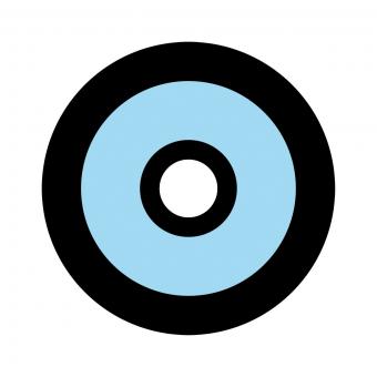 Centra Ringkorn Mod. Filter-Glasringkorn M18 blau 