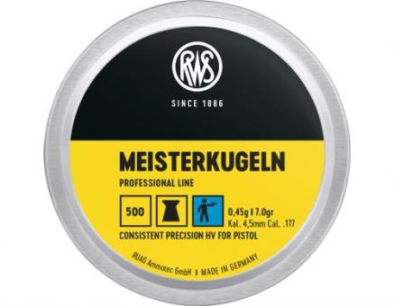 RWS Air Pellet mod. Meisterkugeln HV 