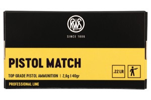 RWS Patrone Mod. Pistol Match 