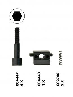 Anschütz spare part set for target rifle sight set 