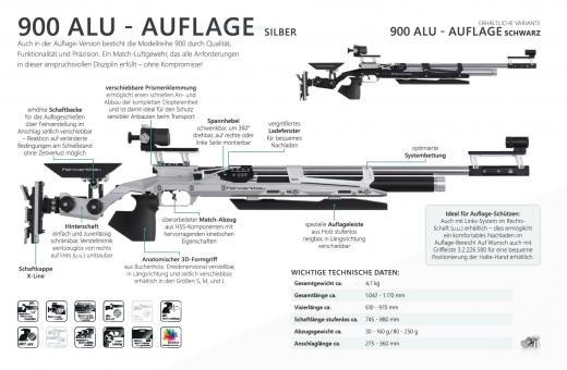 Feinwerkbau Luftgewehr Mod. 900 Alu - Auflage 