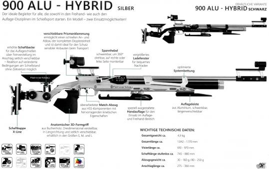 Feinwerkbau Luftgewehr Mod. 900 Alu - Hybrid 