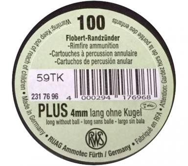 RWS Randzünder mod. 4mm lang PLUS Zimmerstutzen 