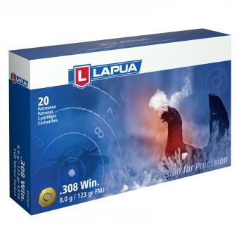 Lapua Patrone Mod. .308 Win 123gr | FMJ