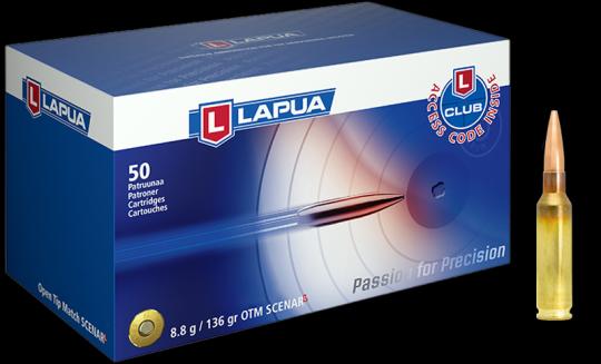 Lapua Ammunition mod. 6.5 Creedmoor 136gr | OTM