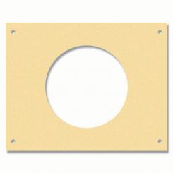 Krüger Scheibe Mod. SIUS Vorsatzscheibe Kleinkaliber