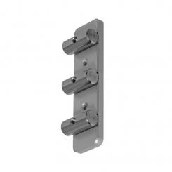 MEC butt plate carrier Mark 1 Stainless Steel 24mm 