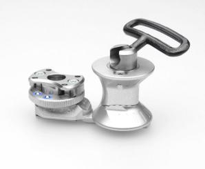 GE handstop mod. diabolo DS and DSK ball | without fast clamp | aluminum