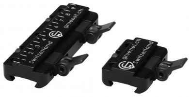 GE Visiererhöhung 8,5mm mit Schnellspanner | Komplett