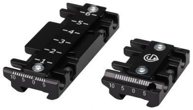 GE sight elevation 10mm and 15mm horizontal without fast clamp | complete
