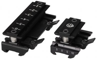 GE sight elevation 10-28 mm and 15 mm in side with fast clamp | complete