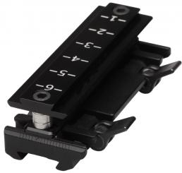 GE sight elevation 10-28 mm and 15 mm in side with fast clamp | rear sight only