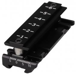 GE Visiererhöhung 10-28 mm und 15 mm seitlich ohne Schnellspanner | nur Diopter