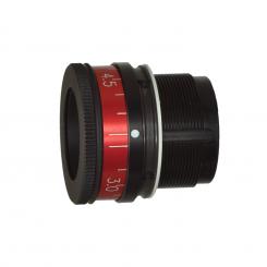 Centra Front Sight Ring mod. Iris Glass M18 1,2 | 2,8-3,8 | red