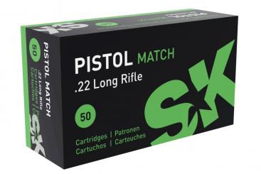 SK Ammunition mod. Pistol Match 