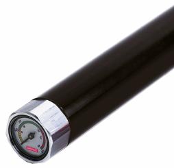 Anschütz Druckluftkartusche Stahl brünniert | Schwarz | 430mm