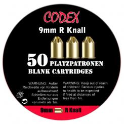 CODEX 9x17R Knall Blank Cartridges 