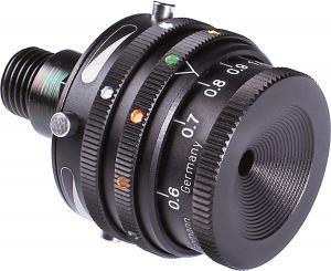 Gehmann iris rear sight disc 565 comb. Filter 