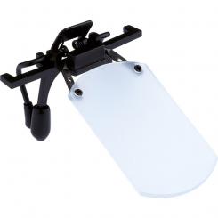 Gehmann clip on eyeshields  white 30mm