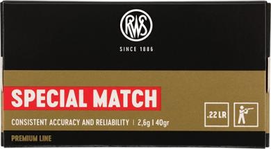 RWS Cartridge mod. Special Match 