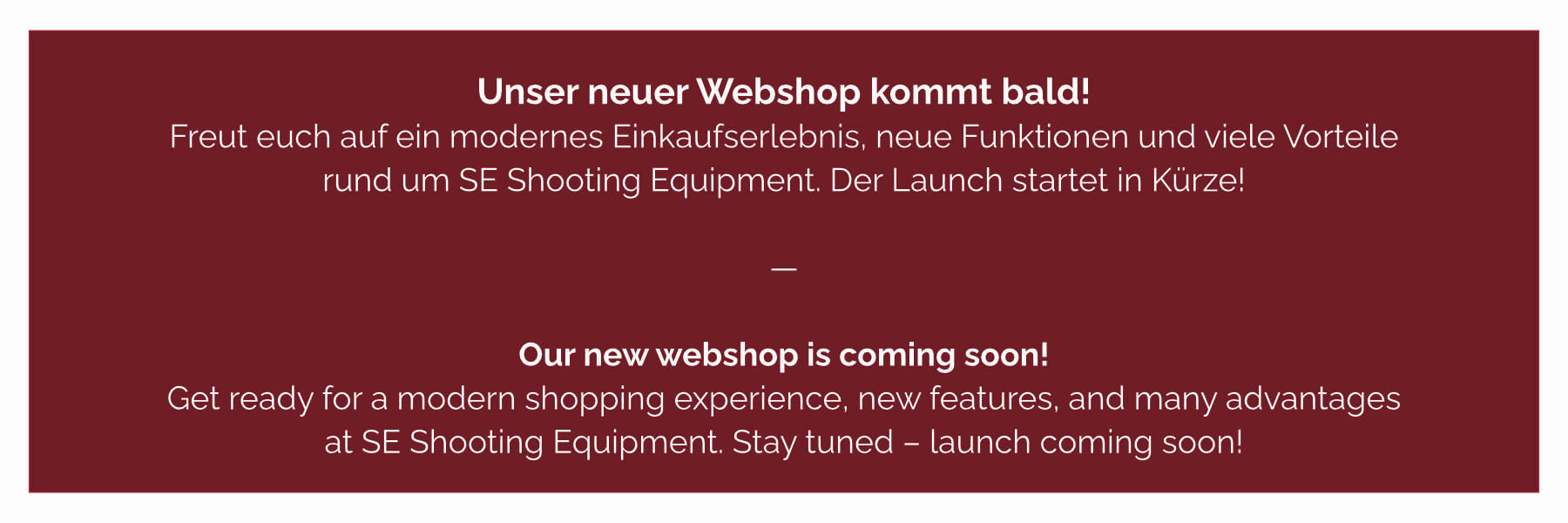 Website-Launch