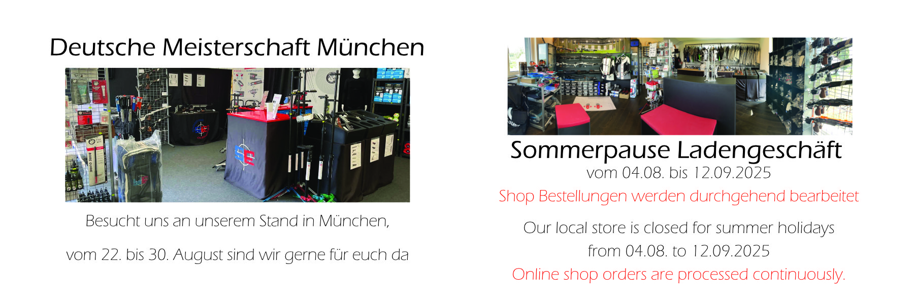 DM - Sommerpause